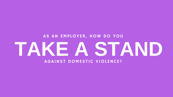 Taking A Stand Against Domestic Violence