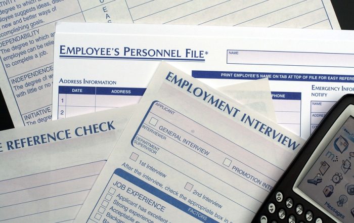 Employee Personnel Files