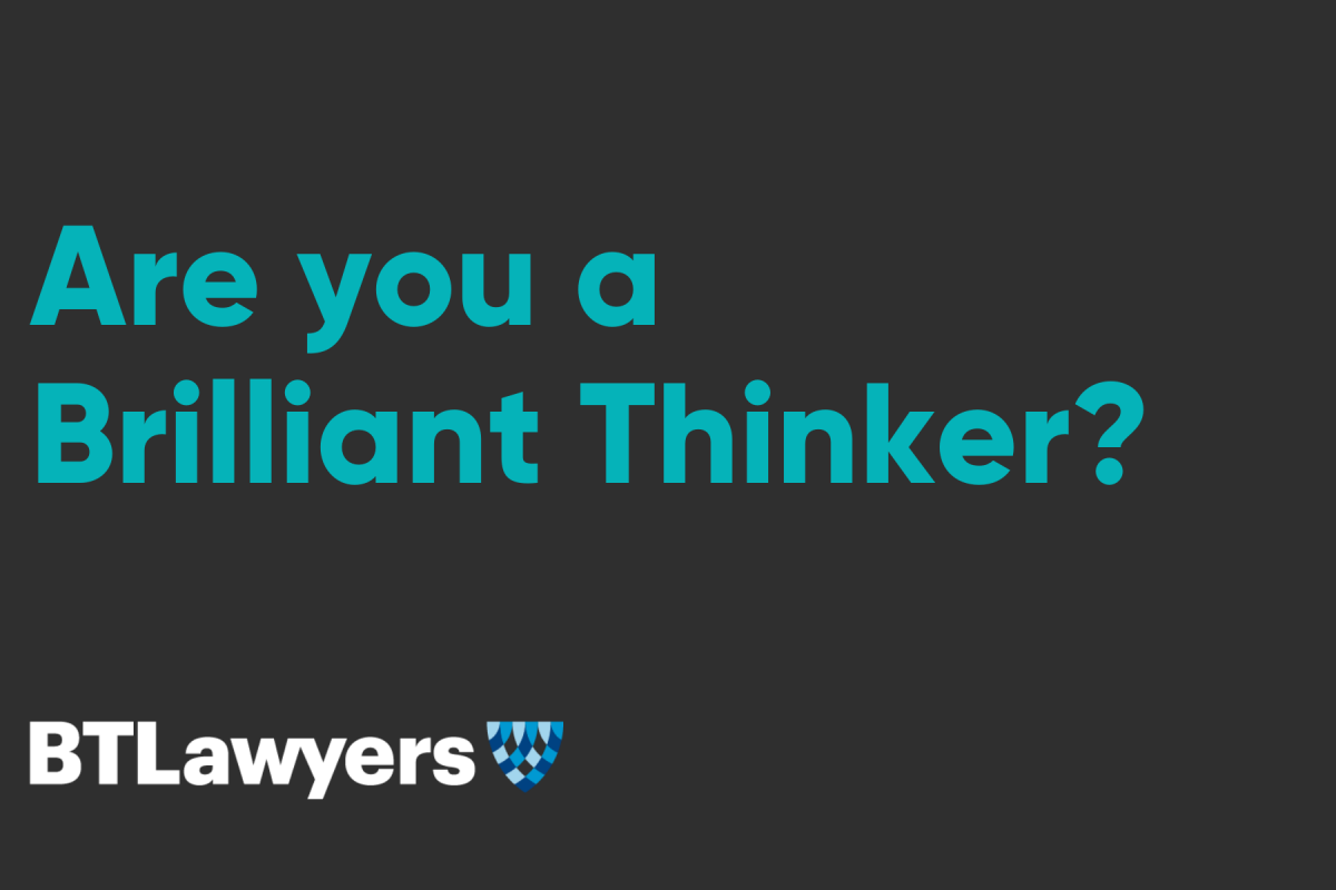 Are you a brilliant Thinker?